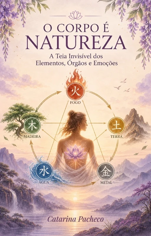 Capa do e-book «O Corpo é Natureza», de Catarina Pacheco